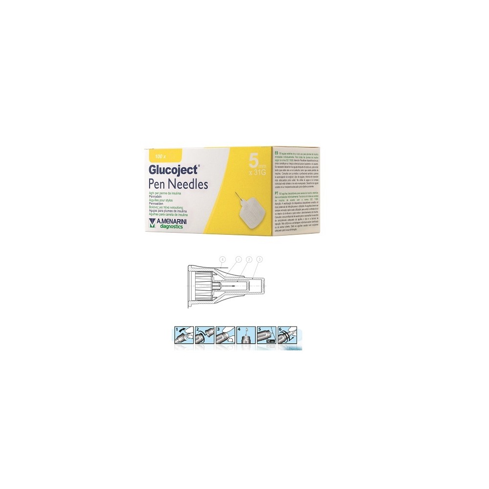 AGO GLUCOJECT PENNA 5MM G31