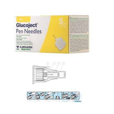 AGO GLUCOJECT PENNA 5MM G31