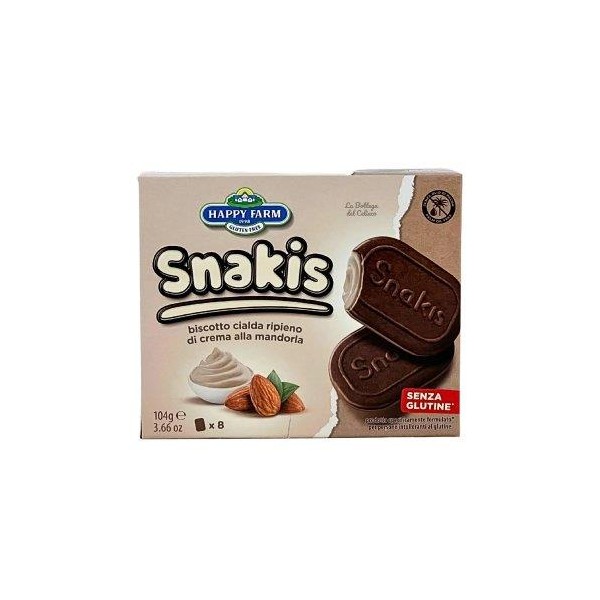 HAPPY FARM SNAKIS MANDORLA104G