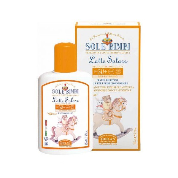SOLE BIMBI LATTE SOLARE SPF50+