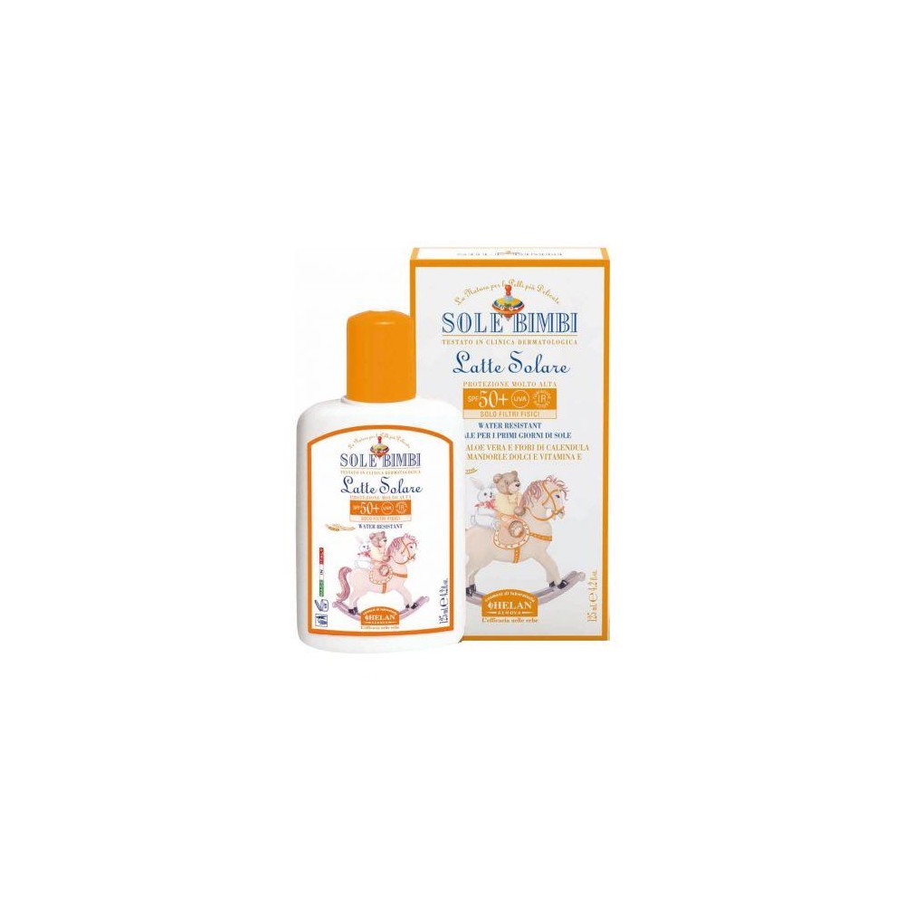 SOLE BIMBI LATTE SOLARE SPF50+