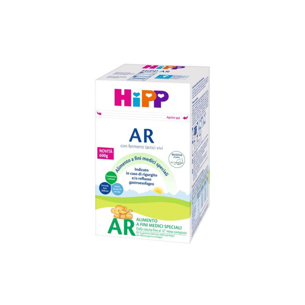 HIPP LATTE AR C/METAFOLINA600G