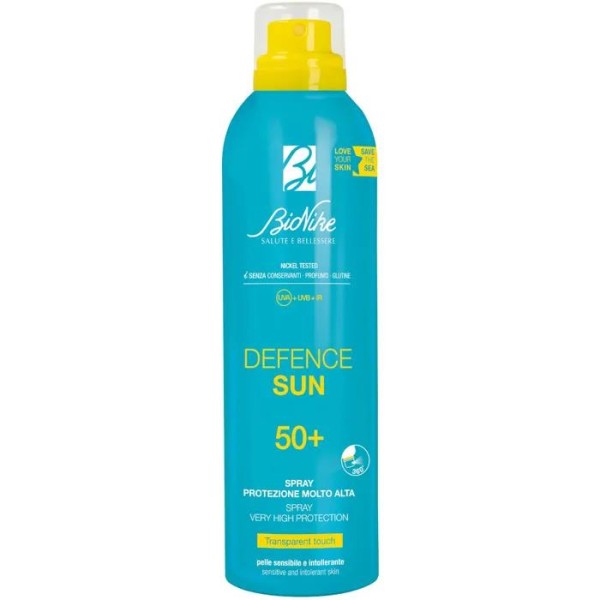 DEFENCE SUN SPRAY TRANSP 50+