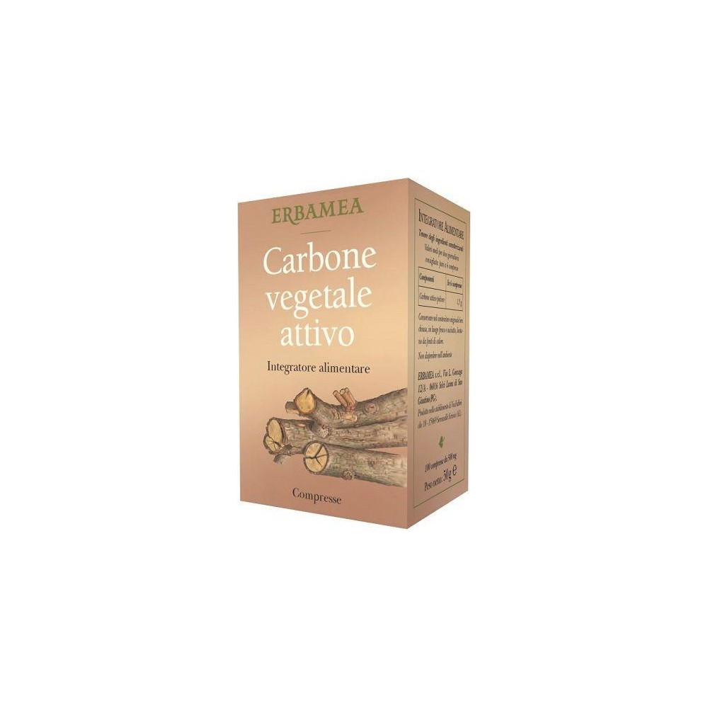 CARBONE VEGETALE ATTIVO 100CPS