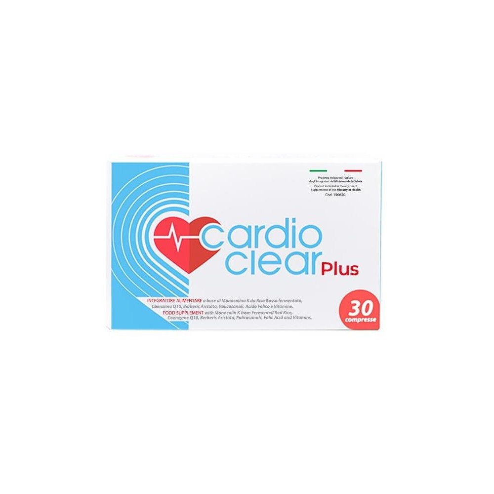 CARDIOCLEAR PLUS 30CPR