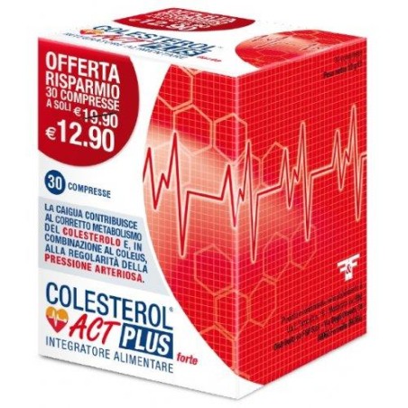 COLESTEROL ACT PLUS FORTE30CPR