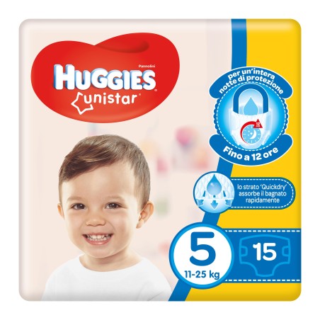 HUGGIES UNISTAR BASE 4 16PZ