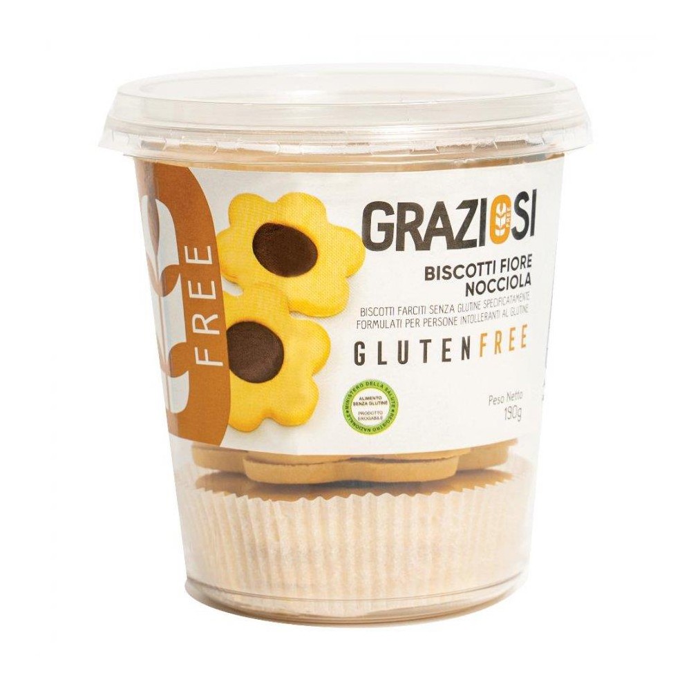 FIORE CREMA NOCCIOLA BISC 190G