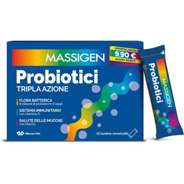 MASSIGEN PROBIOTICI 12STICK