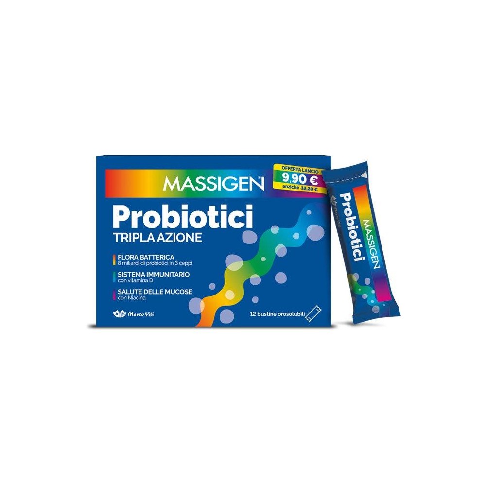 MASSIGEN PROBIOTICI 12STICK