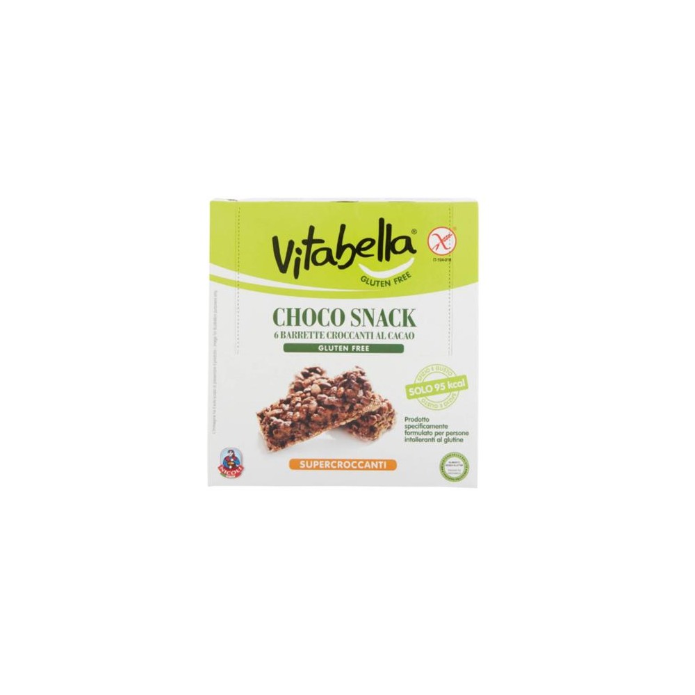 VITABELLA CHOCO SNACK BARR 6PZ