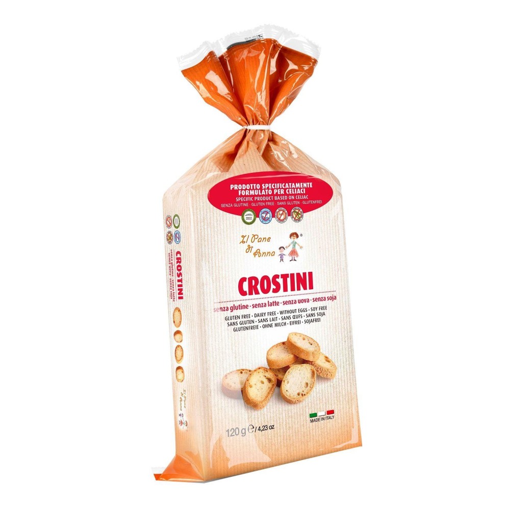 PANE ANNA CROSTINI S/LATTE