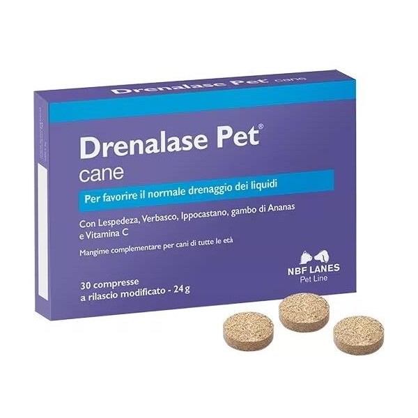 DRENALASE PET 30CPR