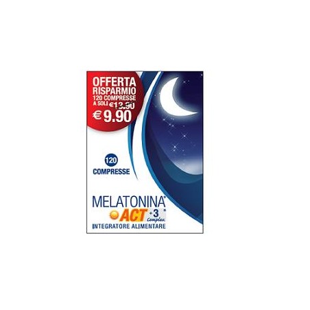 MELATONINA ACT1MG+3COMPLEX120