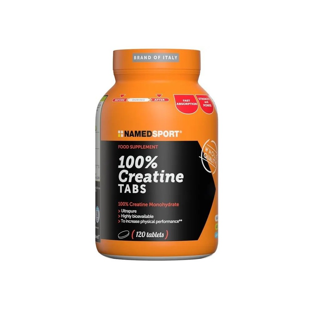 100% CREATINE TABS 120CPR