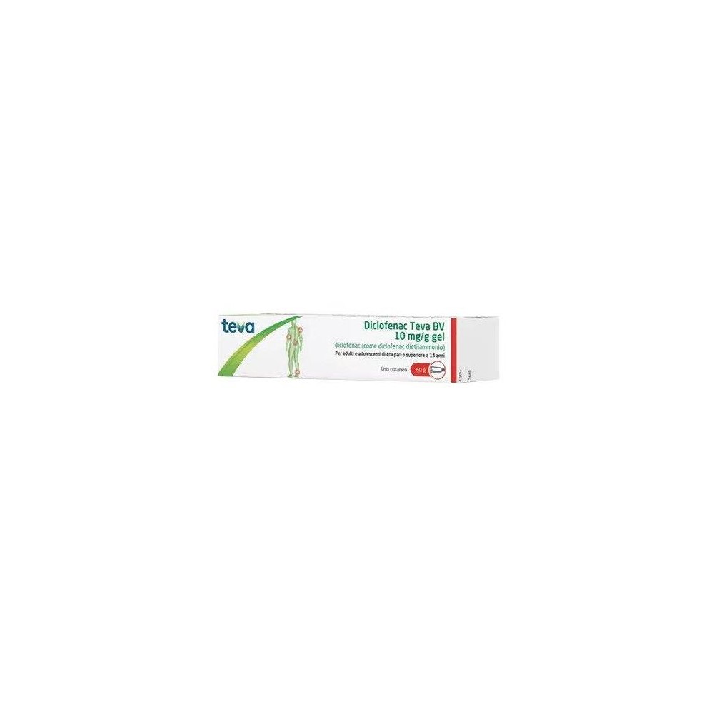 DICLOFENAC TEVA%GEL 60G 10MG/G