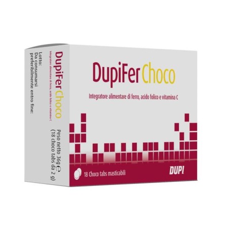 DUPIFER CHOCO 18CHOCO TABS