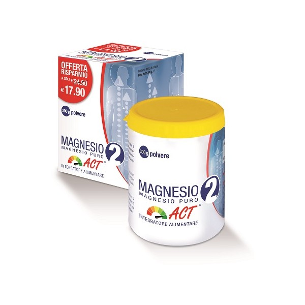 MAGNESIO 2 ACT MG PURO 300G