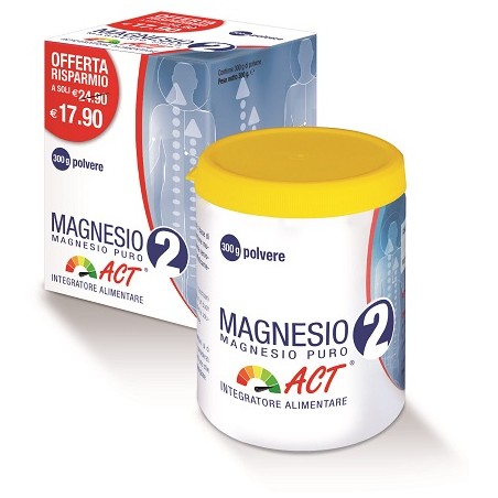 MAGNESIO 2 ACT MG PURO 300G