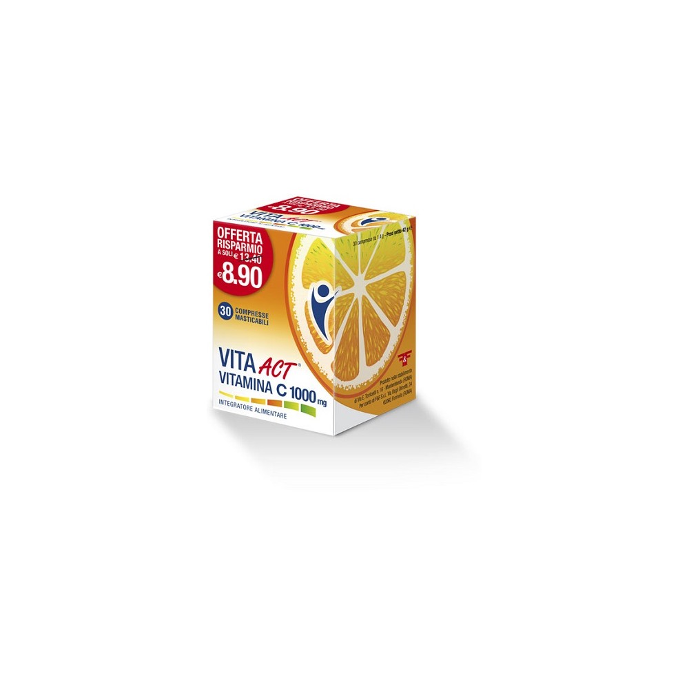VITAMINA C ACT 1000 30CPR MAST
