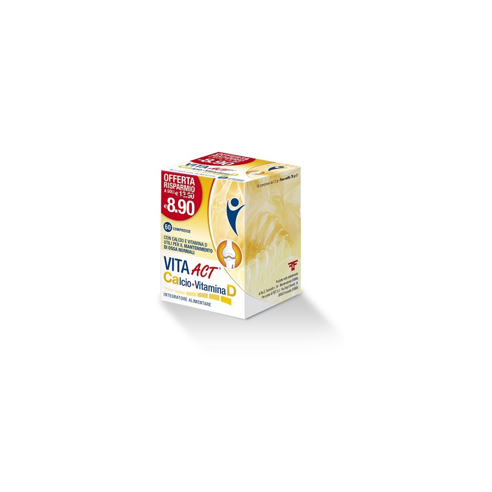 CALCIO+VITAMINA D ACT 60CPR