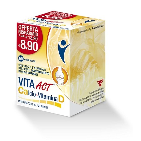 CALCIO+VITAMINA D ACT 60CPR