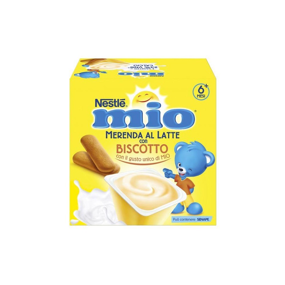 MIO MERENDA LATTE BISC4PZ 100G