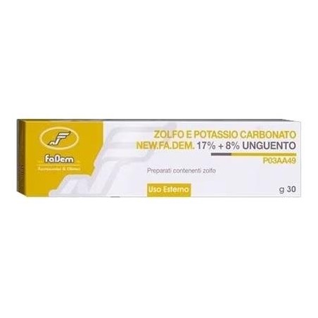 ZOLFO E POTASSIO CARBONATO%UNG