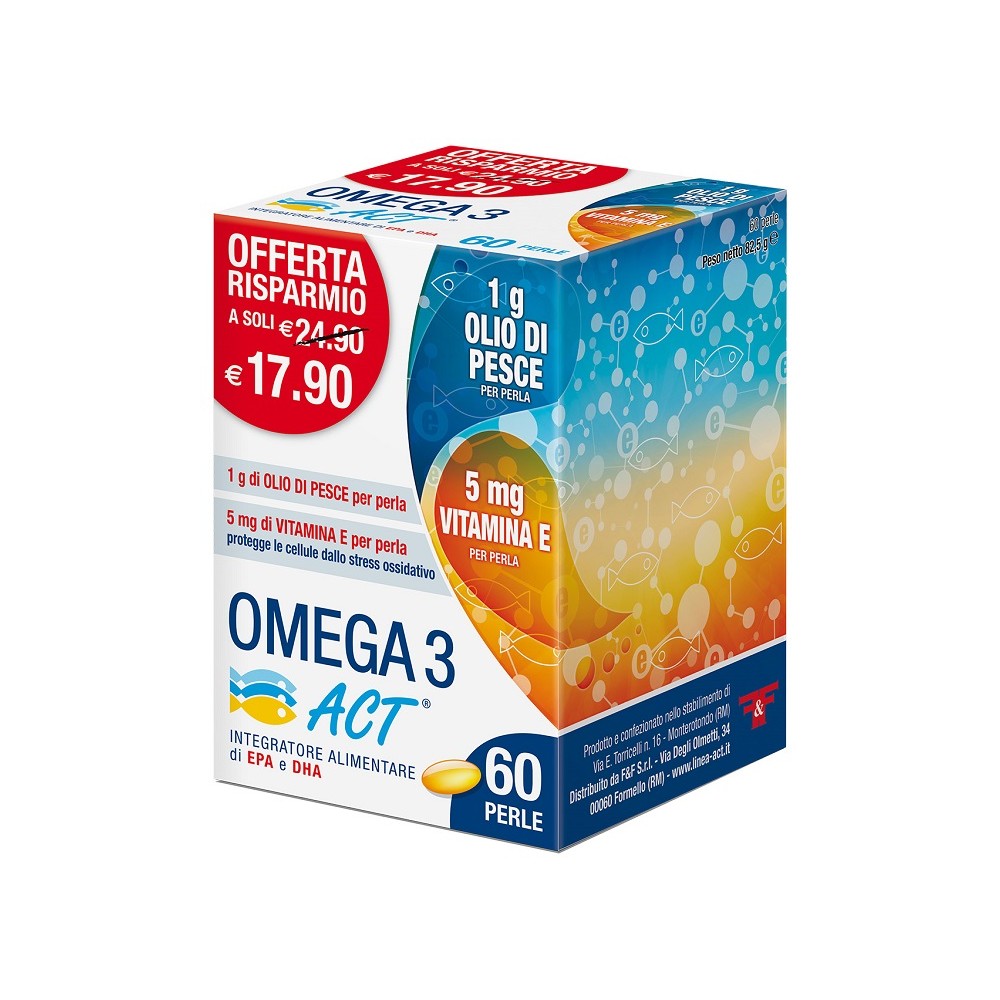 OMEGA 3 ACT 60PRL