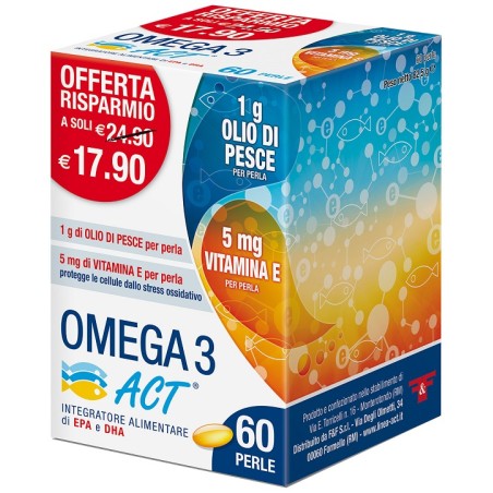 OMEGA 3 ACT 60PRL