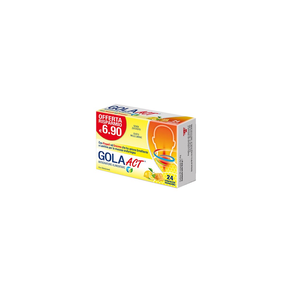 GOLA ACT MIELE LIMONE 24CPR