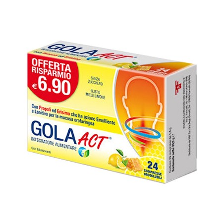 GOLA ACT MIELE LIMONE 24CPR