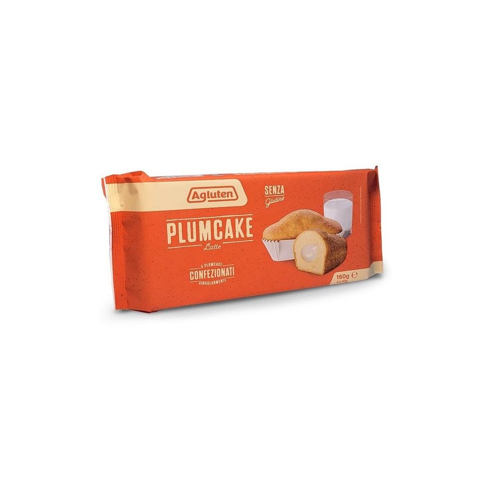 AGLUTEN PLUMCAKE LATTE 4X40G