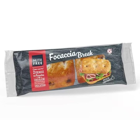 NUTRIFREE FOCACCIA BREAK 2X85G