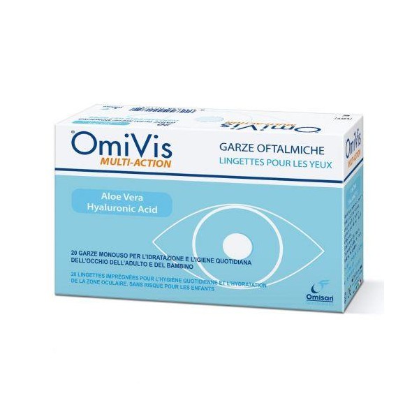 OMIVIS GARZE OFTALMICHE 20PZ