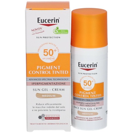 EUCERIN SUN PIGMENT TINTED 50+