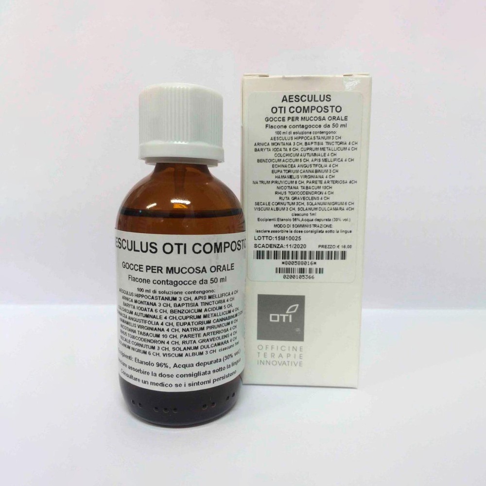 AESCULUS OTI COMPOSTO GTT 50ML