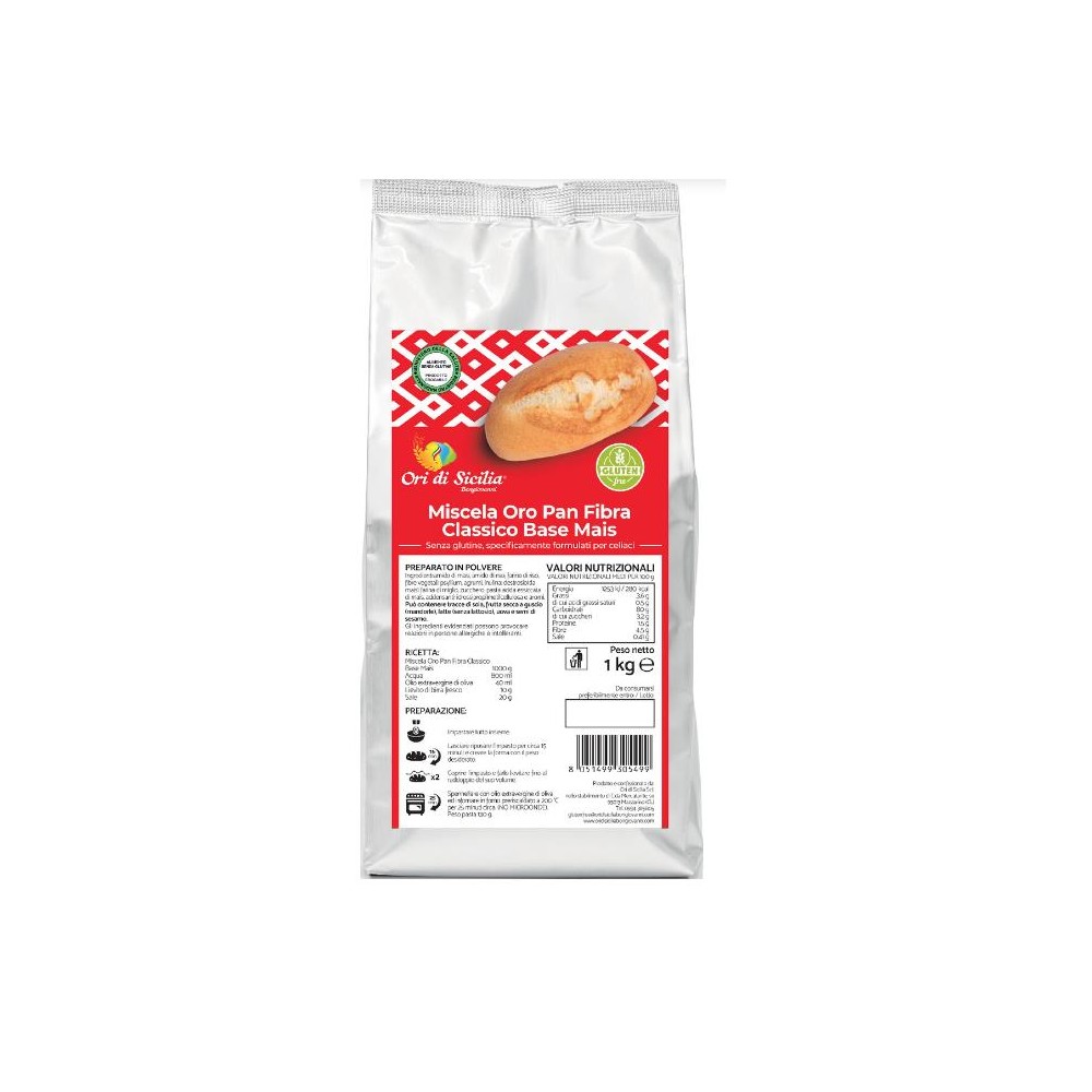 MIX ORO PAN BASE MAIS 1KG