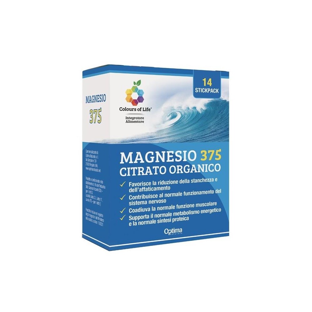 MAGNESIO 375 14STICK COLOURS