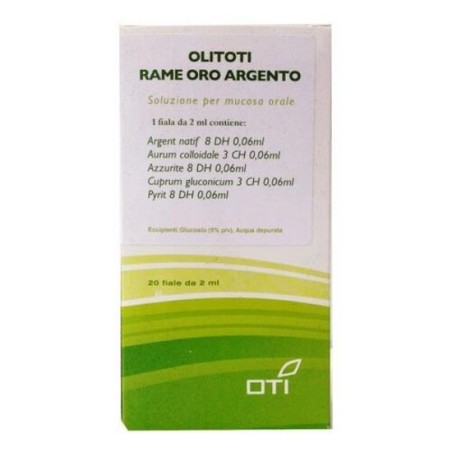 OLITOTI RAME ORO ARGEN 20F GLU