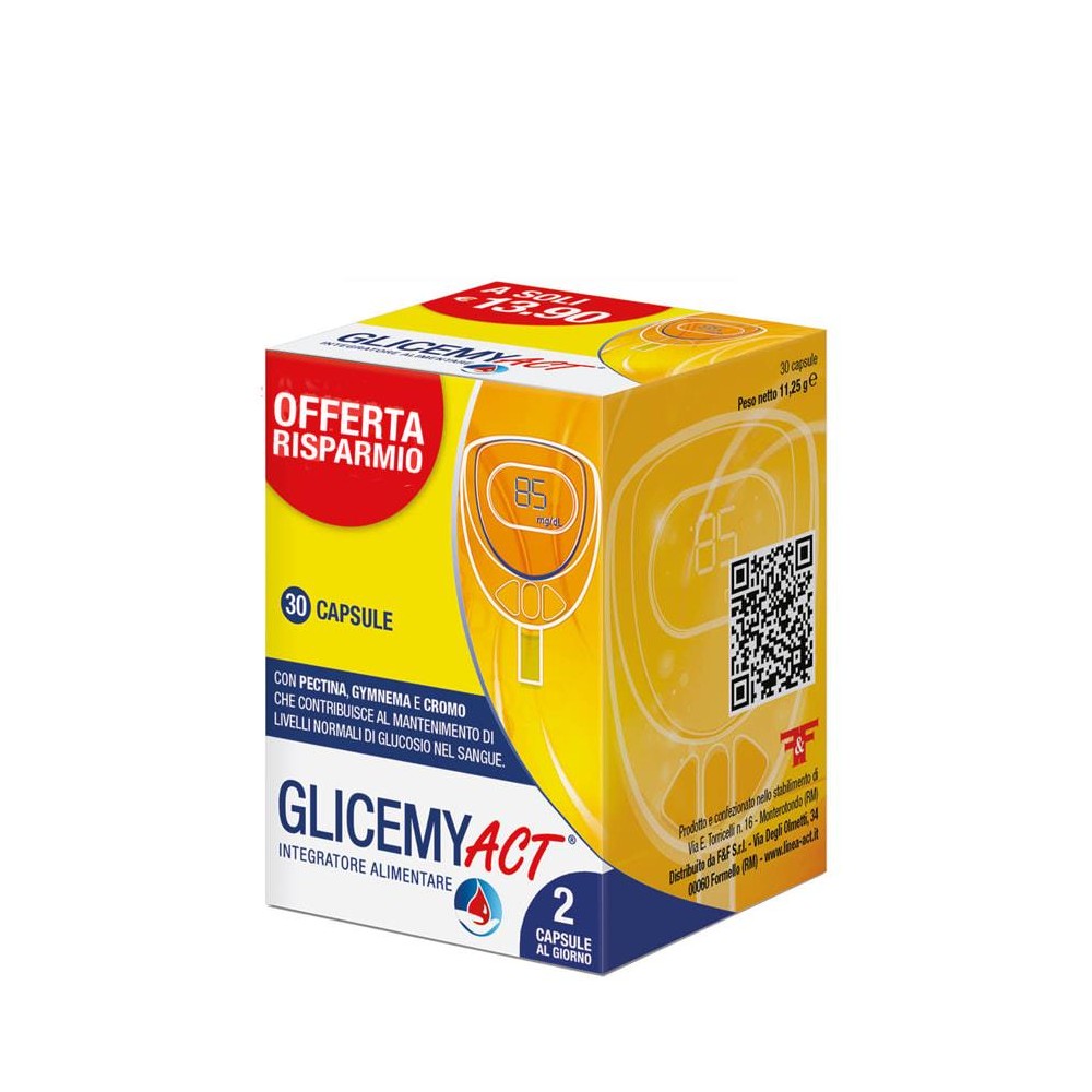 GLICEMY ACT 30CPS