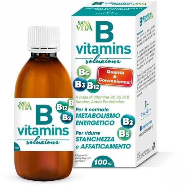 SANAVITA B VITAMINS SOL 100ML