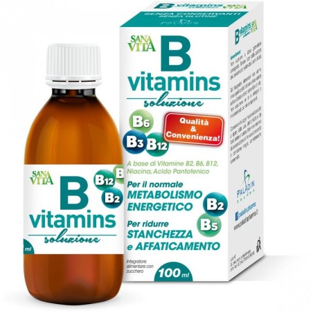 SANAVITA B VITAMINS SOL 100ML