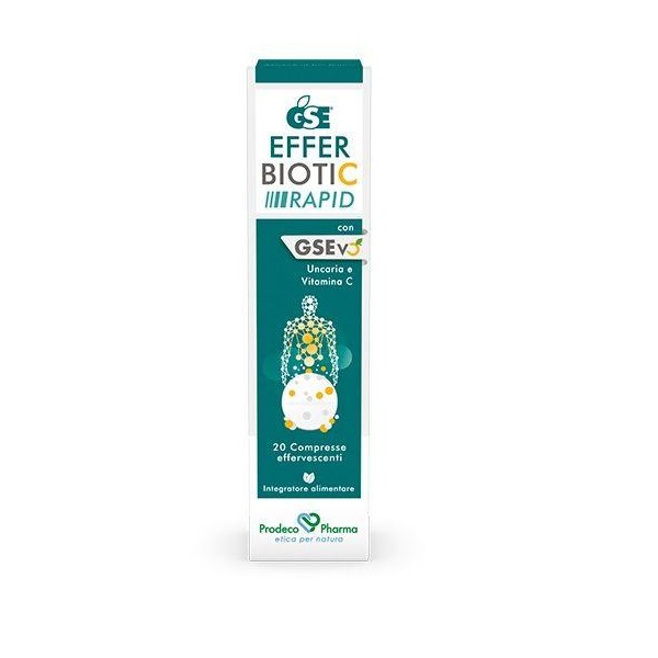 GSE EFFERBIOTIC RAPID 20CPR