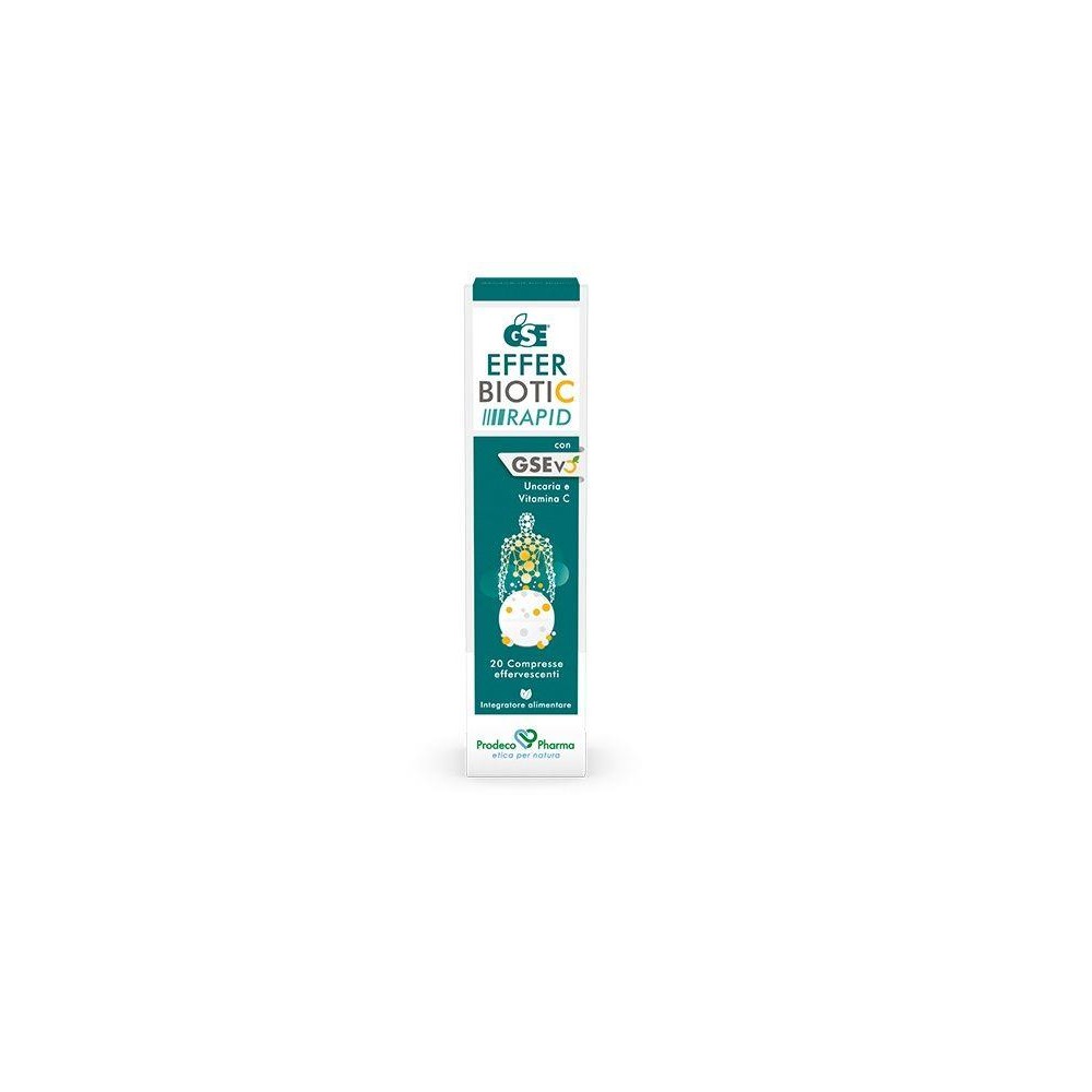 GSE EFFERBIOTIC RAPID 20CPR