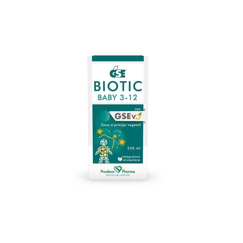 GSE BIOTIC BABY 3-12 250ML