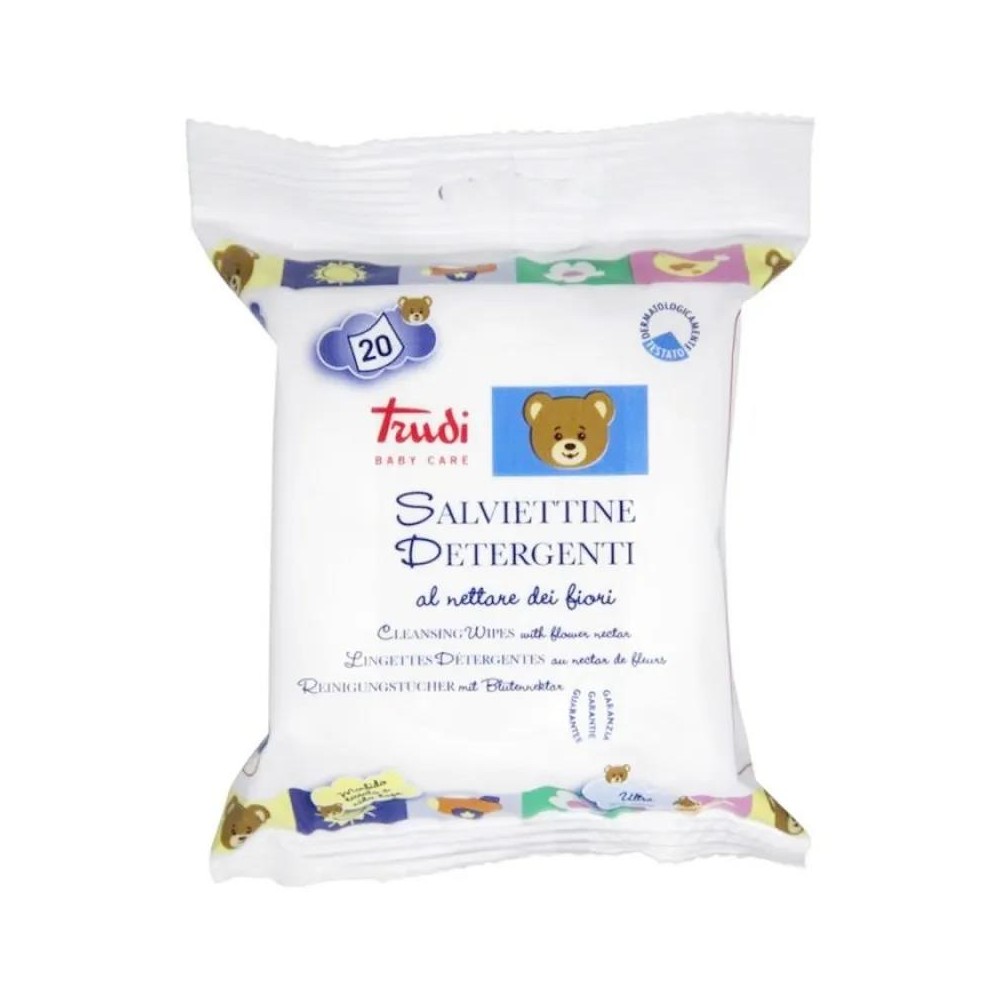 TRUDI BABY CARE SALV DET 20PZ