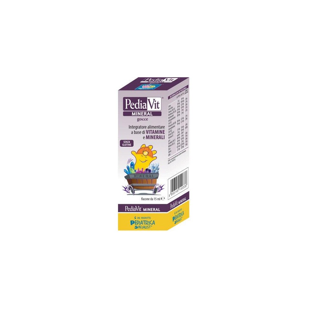 PEDIAVIT MINERAL GOCCE 15ML