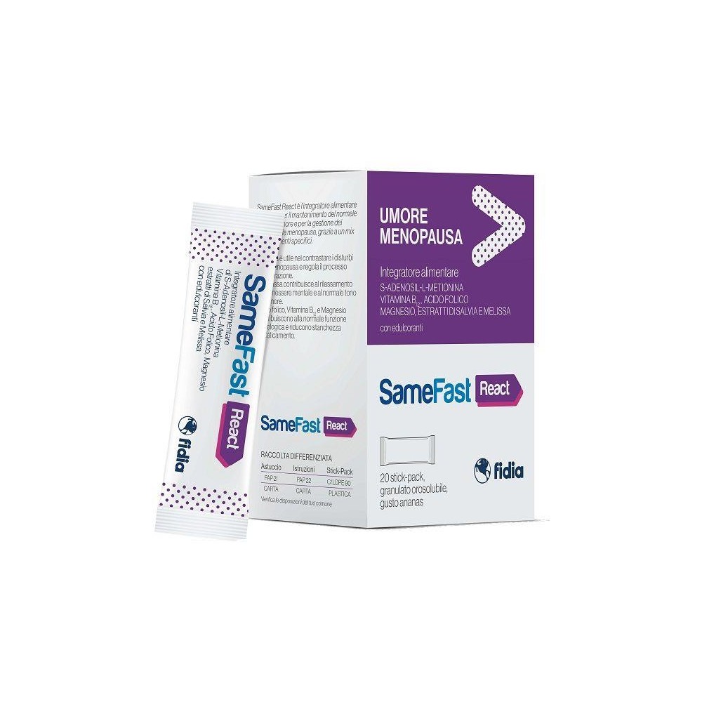 SAMEFAST REACT 20STICK PACK