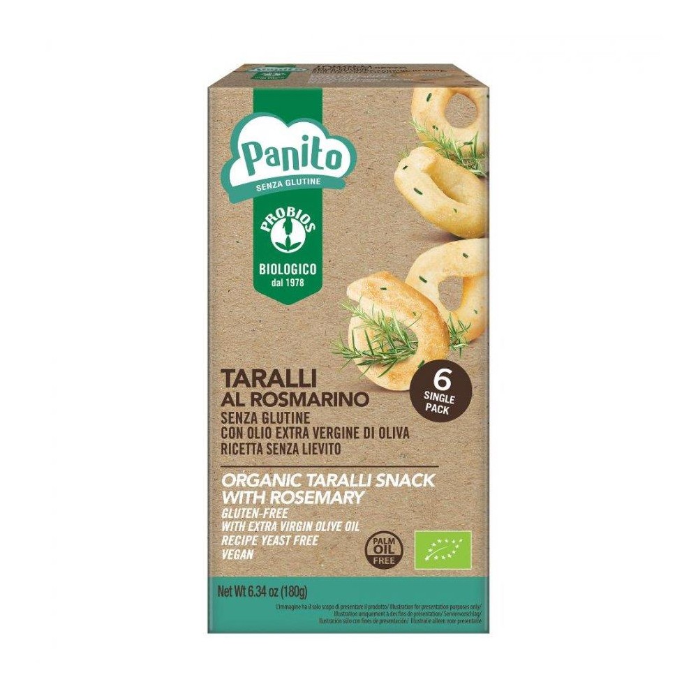 PANITO TARALLI ROSMARINO S/G